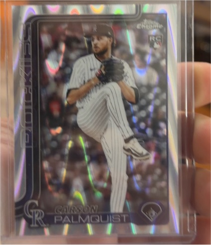 2025 Topps Update Series #US321 Carson Palmquist — front