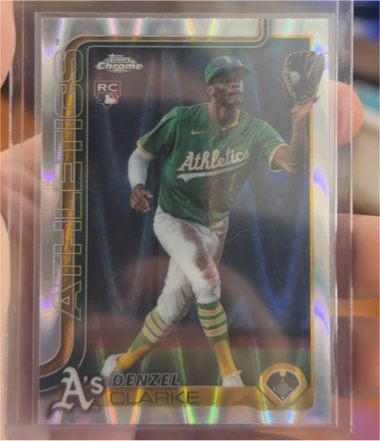 2025 Topps Chrome Update #USC15 Denzel Clarke — front