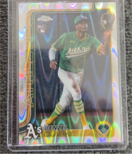 2025 Topps Chrome Update #USC15 Denzel Clarke — front