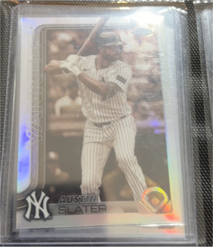 2025 Topps Chrome Update #USC137 Austin Slater — front