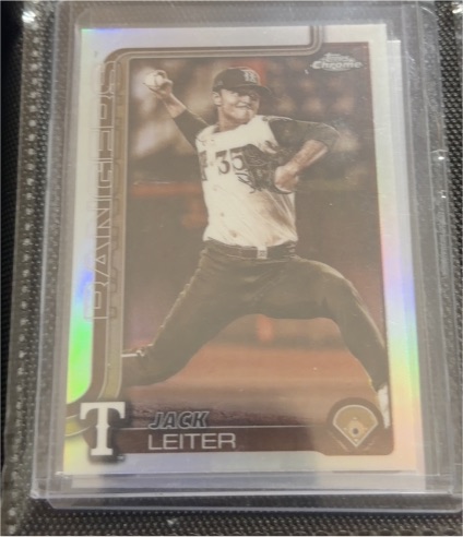 2025 Topps Chrome Update #USC42 Jack Leiter — front