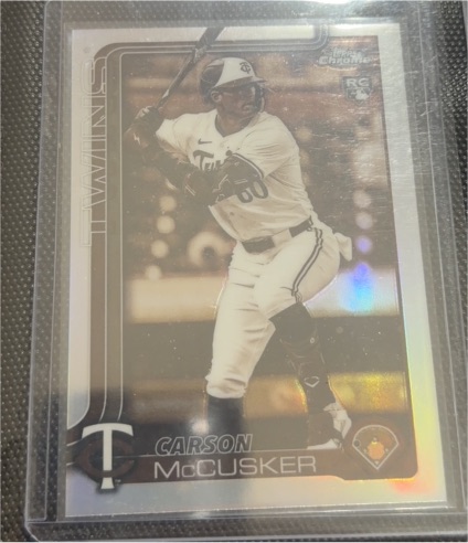 2025 Topps Chrome Update #USC155 Carson McCusker — front