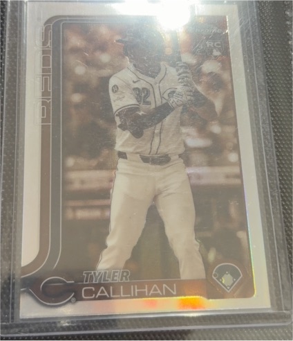 2025 Topps Chrome Update #USC156 Tyler Callihan — front