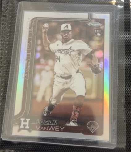 2025 Topps Chrome Update #USC141 Logan VanWey — front