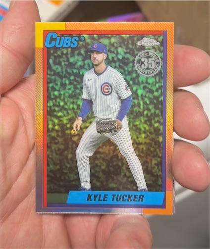 2025 Topps Chrome Update #90CU-13 Kyle Tucker — front