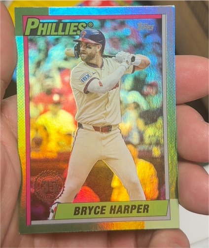 2025 Topps Update #U90-15 Bryce Harper — front