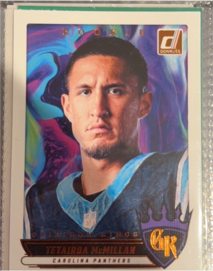 2025 Donruss Gridiron Kings #RGK-TMN Tetairoa McMillan — front