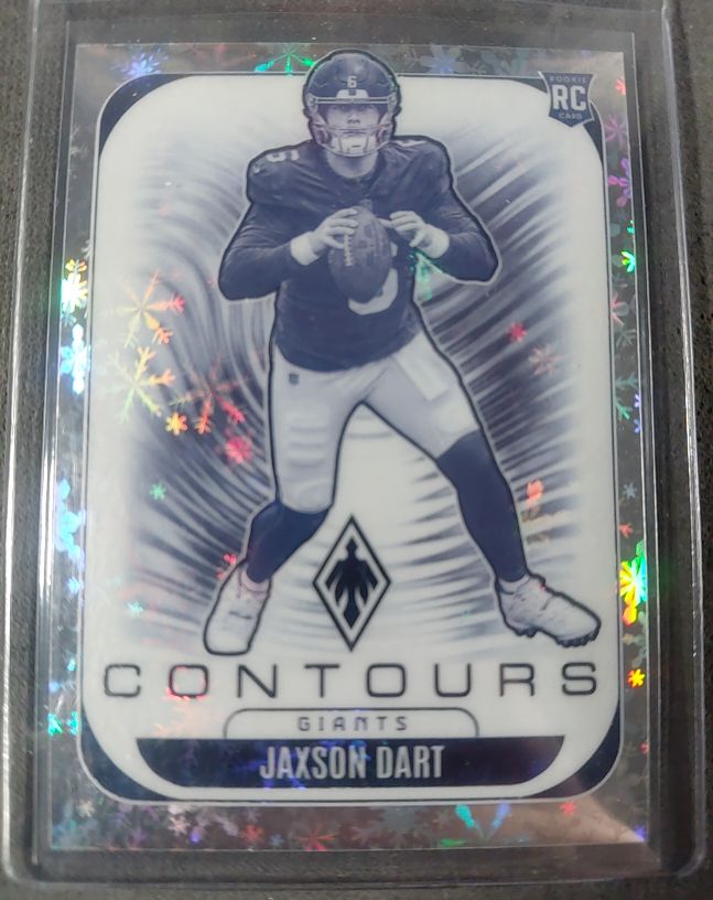 2025 Panini Phoenix #24 Jaxson Dart Contours — front
