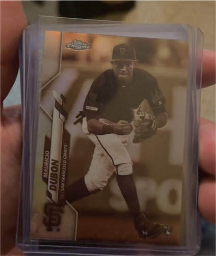 2020 Topps Chrome #168 Mauricio Dubon — front