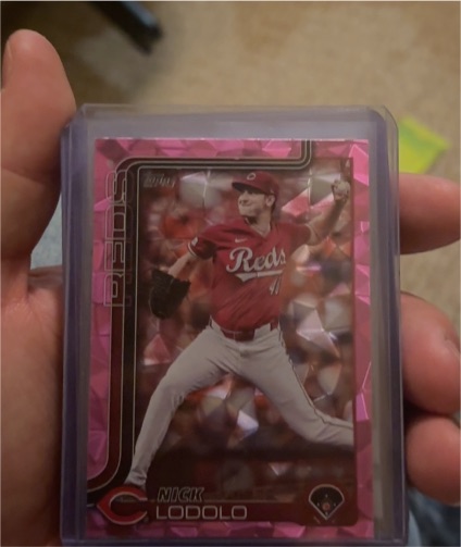 2025 Topps Series 1 #21 Nick Lodolo — front