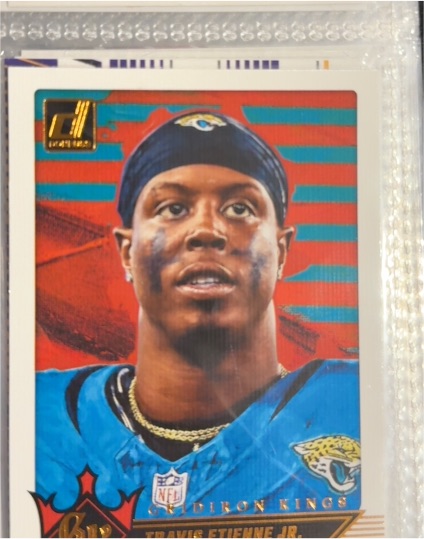2024 Panini Donruss Gridiron Kings #12 Travis Etienne Jr. — front