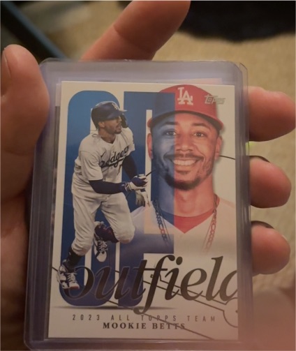 2024 Topps Series 1 #ATT-3 Mookie Betts All Topps Team Los Angeles Dodgers — front