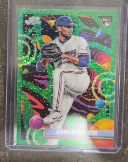 2025 Topps Cosmic Chrome #120 Kumar Rocker — front