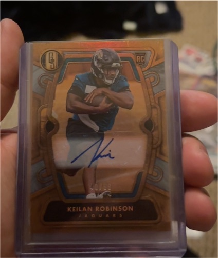 2024 Panini Gold Standard #184 Keilan Robinson — front