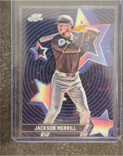 2025 Topps Cosmic Chrome #SF-19 Jackson Merrill — front