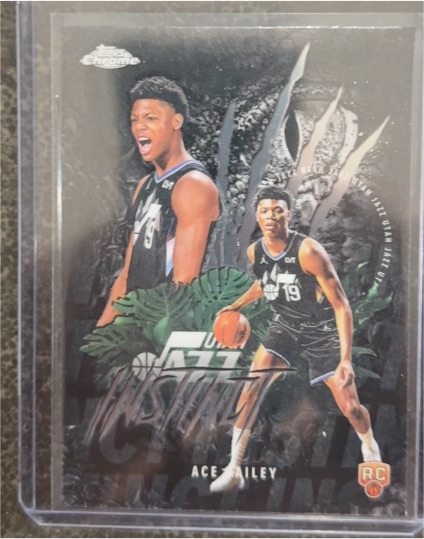2025-26 Topps Chrome #INS-15 Ace Bailey Instinct Rookie — front