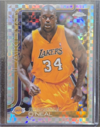 2025-26 Topps Chrome #242 Shaquille O'Neal — front