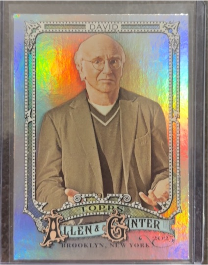 2025 Topps Allen & Ginter #184 Larry David — front