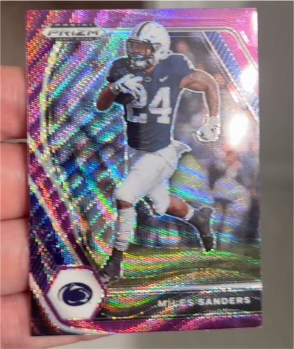 2021 Panini Prizm Draft Picks #92 Miles Sanders — front