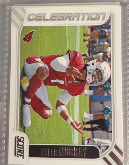 2023 Score Celebration #18 Kyler Murray — front