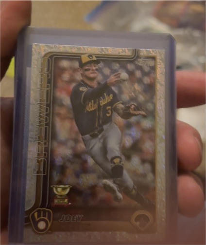 2024 Topps Bowman #BW-JO Joey Milwaukee Brewers — front