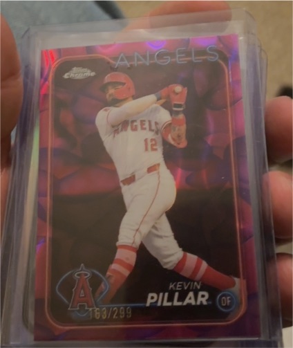 2024 Topps Chrome Update #USC65 Kevin Pillar — front