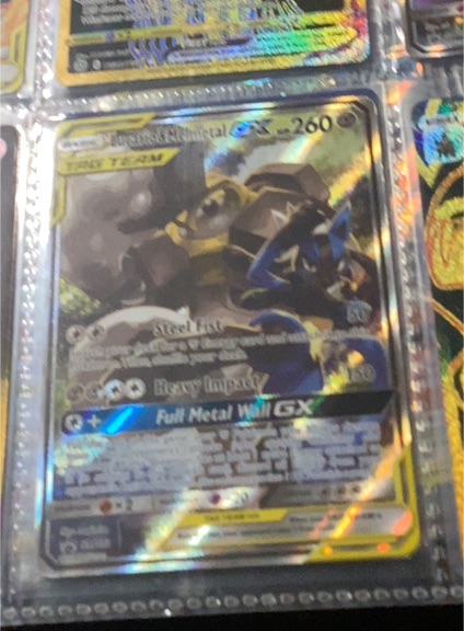 2019 Pokémon TCG #SM192 Lucario & Melmetal GX — front