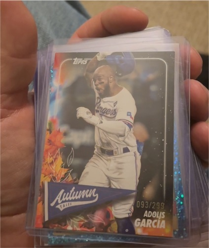 2024 Topps Update Series - Autumn Tales #AT-44 Adolis Garcia — front