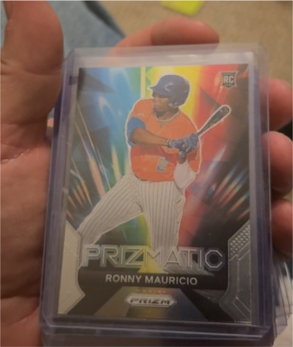 2024 Panini Prizm Prizmatic #10 Ronny Mauricio — front