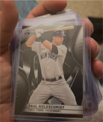 2025 Topps Chrome Black #146 Paul Goldschmidt — front