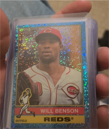 2025 Topps Heritage #336 Will Benson — front