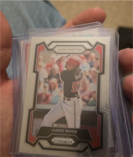 2024 Panini Prizm #129 James Wood — front