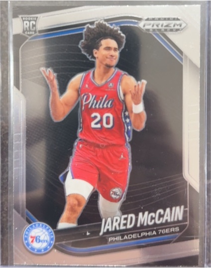 2024-25 Panini Prizm Black #80 Jared McCain — front
