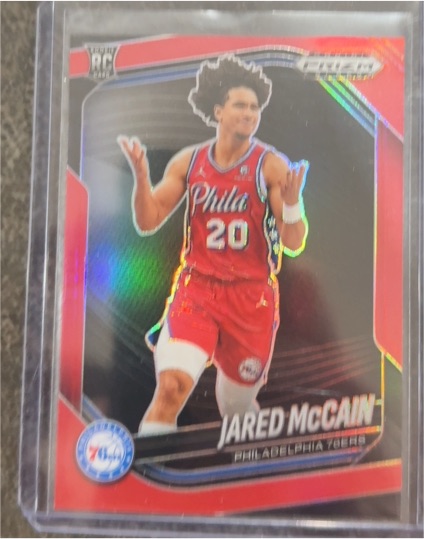 2024-25 Panini Prizm Black #80 Jared McCain — front