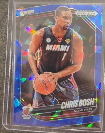 2024-25 Panini Prizm Black #272 Chris Bosh — front