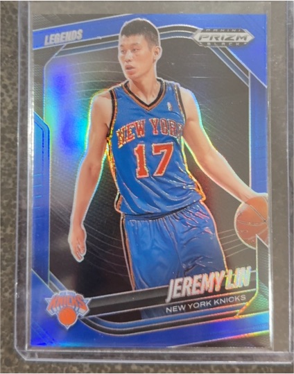 2024-25 Panini Prizm Black #295 Jeremy Lin — front