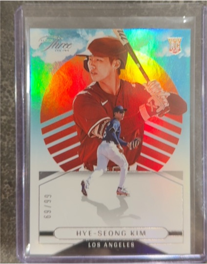2025 Panini Three and Two #99 Hye-Seong Kim — front
