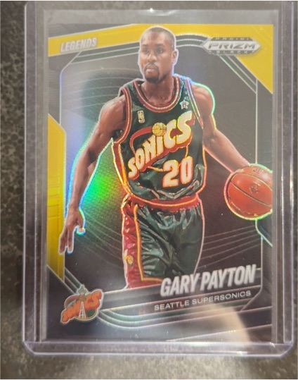 2024-25 Panini Prizm Black #280 Gary Payton — front