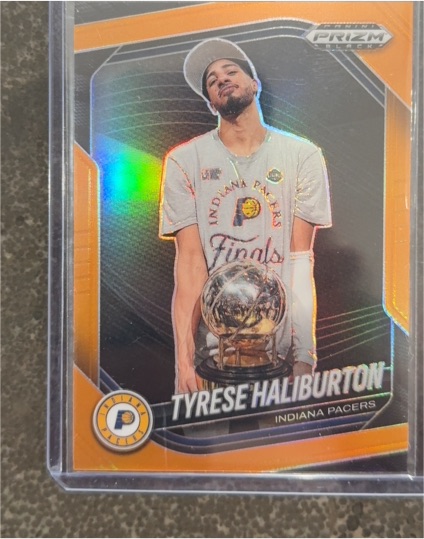 2024-25 Panini Prizm Black #171 Tyrese Haliburton — front
