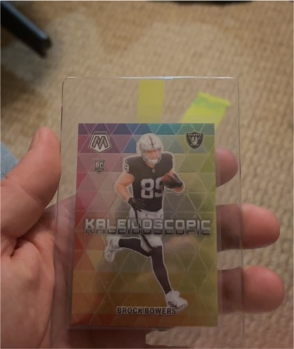 2024 Panini Mosaic #23 Brock Bowers Kaleidoscopic — front