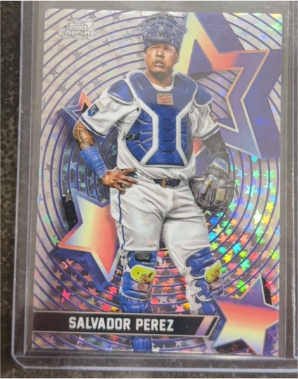 2025 Topps Cosmic Chrome #SF-51 Salvador Perez — front