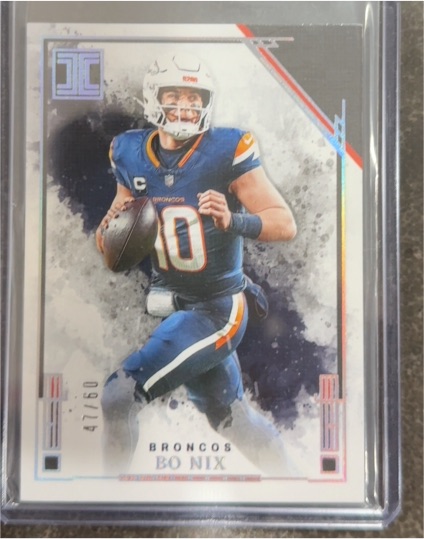 2025 Panini Impeccable #20 Bo Nix — front