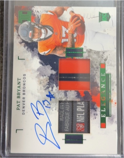 2025 Panini Impeccable Elegance #11 Pat Bryant — front