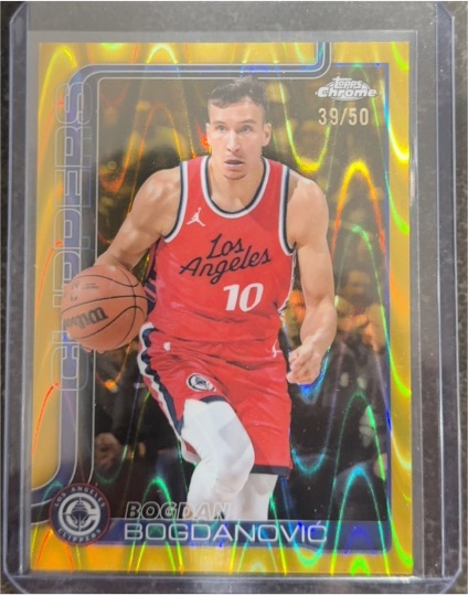 2025-26 Topps Chrome #92 Bogdan Bogdanovic — front