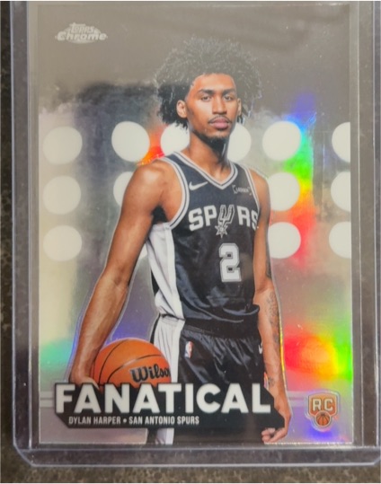 2025-26 Topps Chrome #FAN-22 Dylan Harper — front