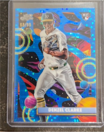 2025 Topps Cosmic Chrome #147 Denzel Clarke — front