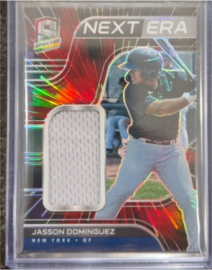 2021 Panini Spectra #NE-JD Jasson Dominguez Next Era — front