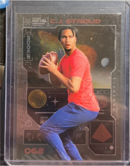 2023 Skybox Metal Universe Champions #062 C.J. Stroud Rookie — front