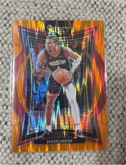 2024-25 Panini Select #47 Jalen Green — front