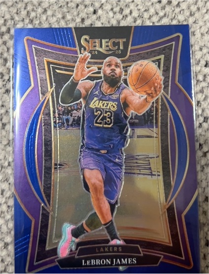 2024-25 Panini Select #54 LeBron James — front